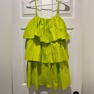 Lime Green Dress